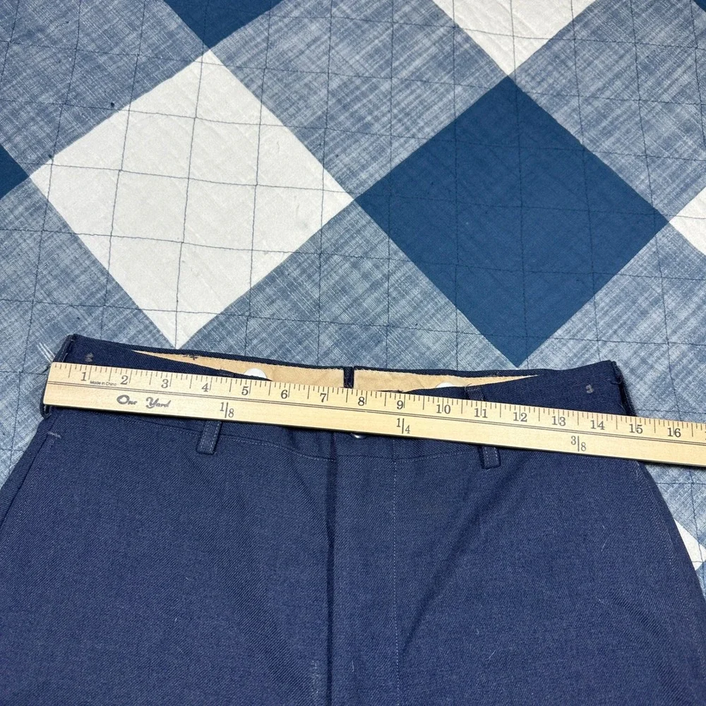 VTG 50s Korean War USN US Military Officers Pants Heavy Work GABARDINE Trousers